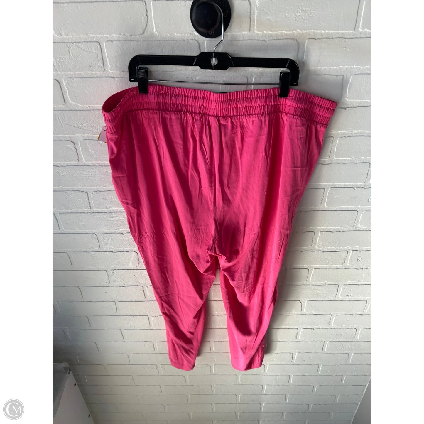 Pants Wide Leg By Torrid In Pink, Size: 18