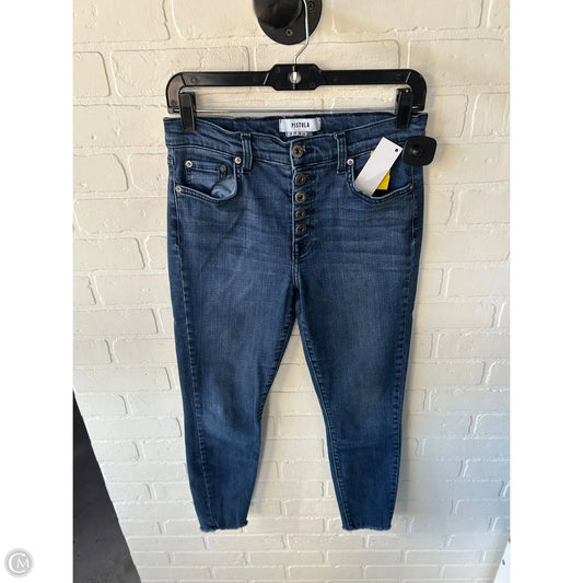 Jeans Skinny By Pistola In Blue Denim, Size: 6