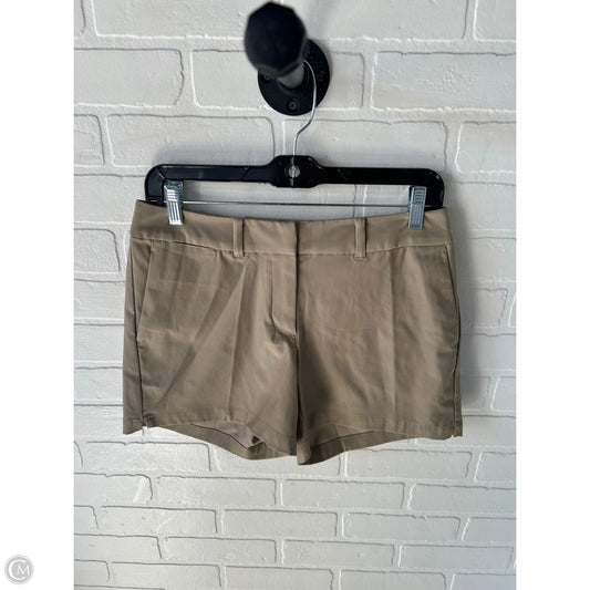 Athletic Shorts By Nike In Tan, Size: 4