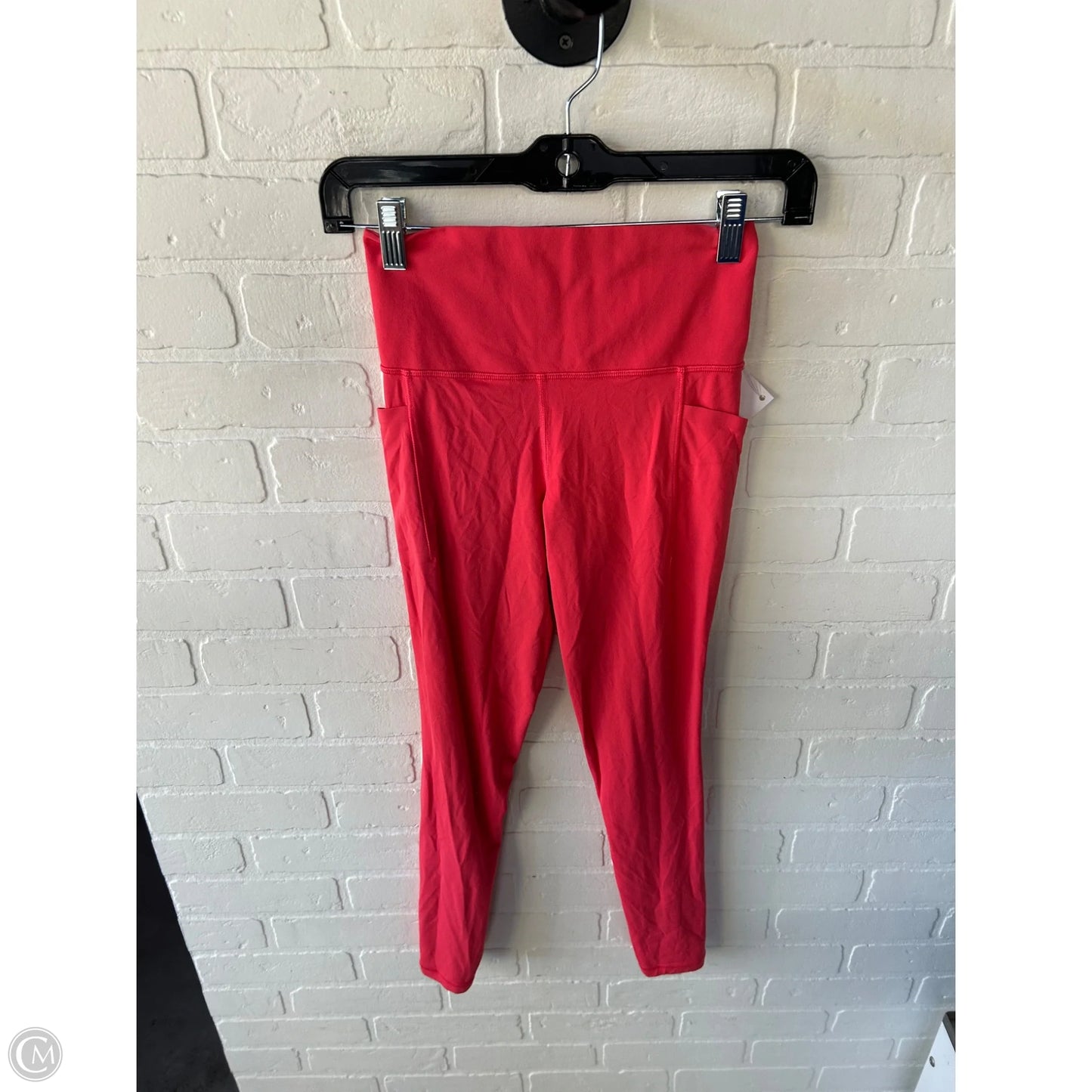 Athletic Leggings By Athleta In Pink, Size: 0