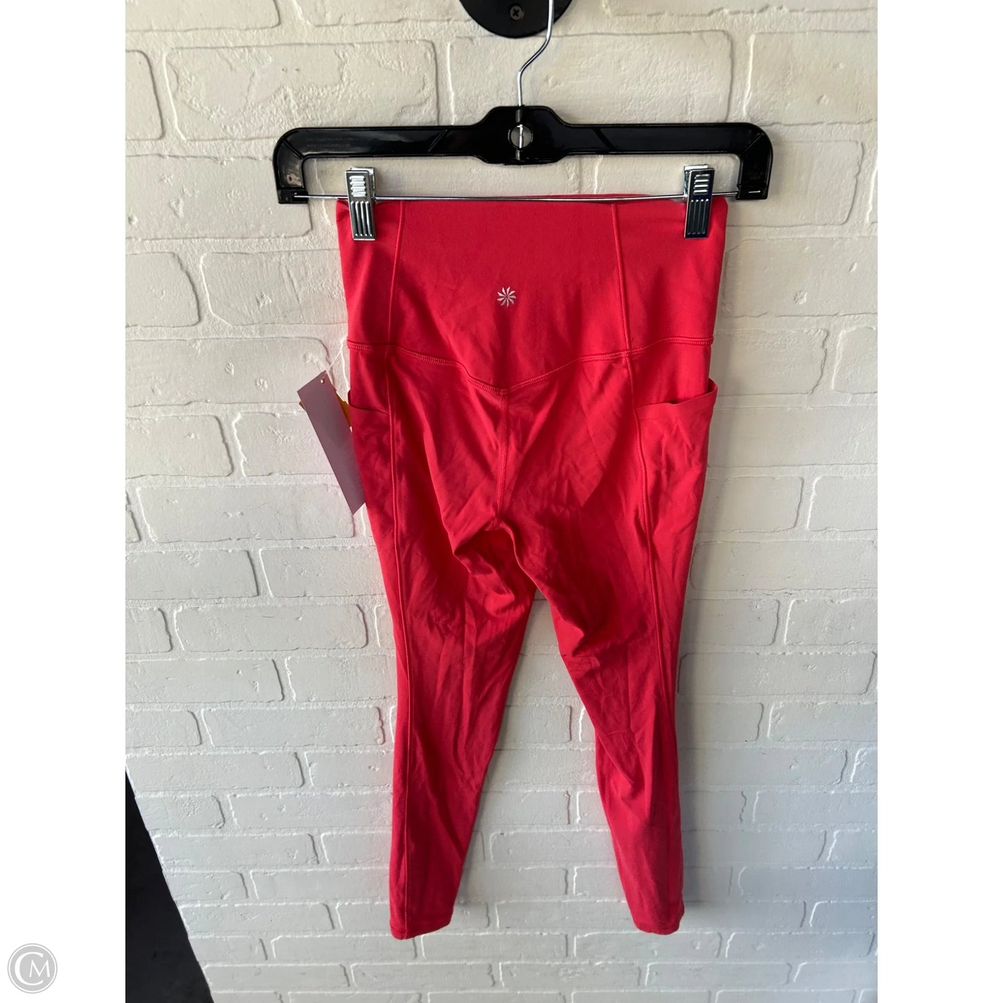 Athletic Leggings By Athleta In Pink, Size: 0