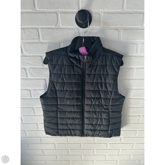 Vest Puffer & Quilted By Loft In Black, Size: L