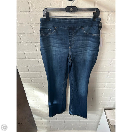 Jeans Boot Cut By Chicos In Blue Denim, Size: 8