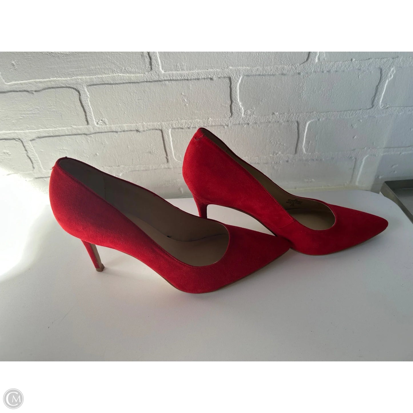 Shoes Heels Stiletto By Marc Fisher In Red, Size: 9