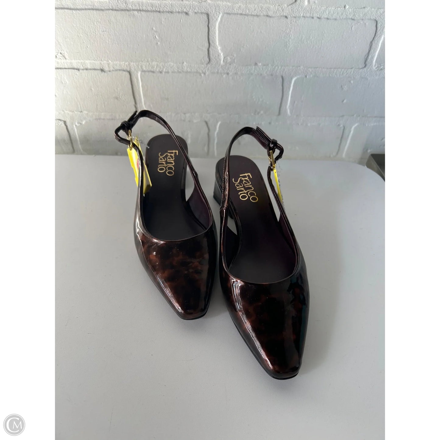 Shoes Heels Block By Franco Sarto In Brown, Size: 5