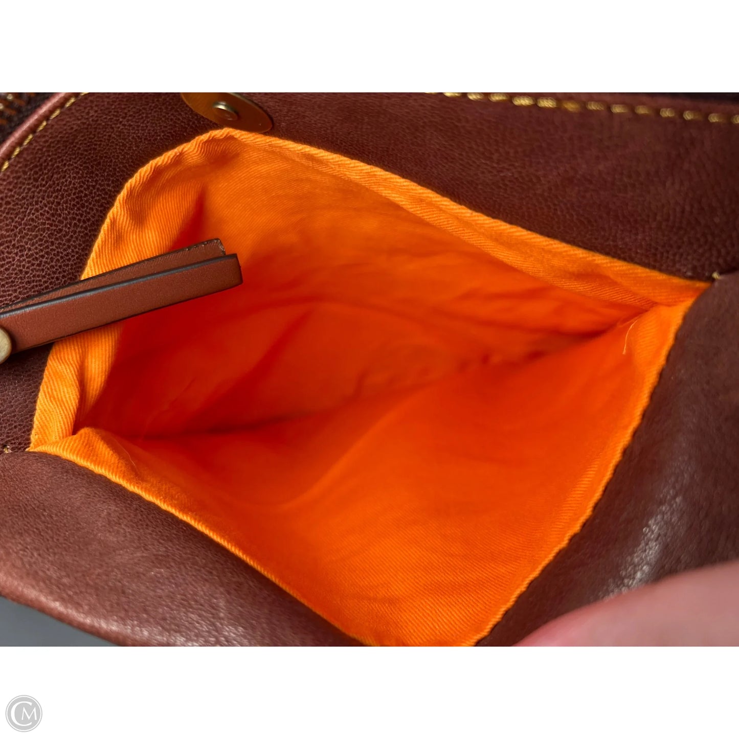 Crossbody Leather By Sundance, Size: Medium