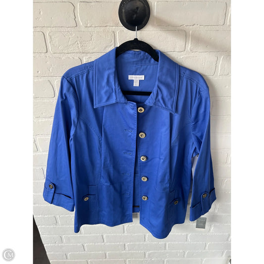Blazer By Charter Club In Blue, Size: Xl