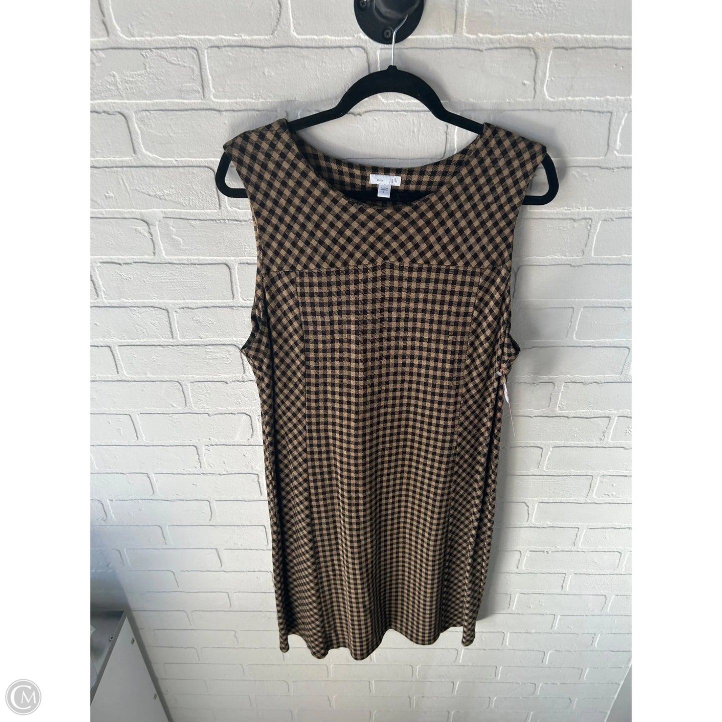 Dress Work By J. Jill In Black & Brown, Size: L