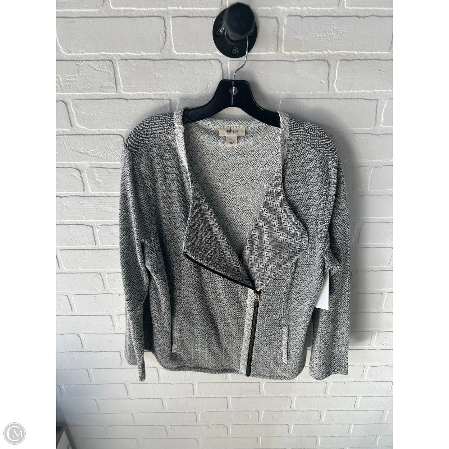 Blazer By Style And Company In Grey, Size: Xl