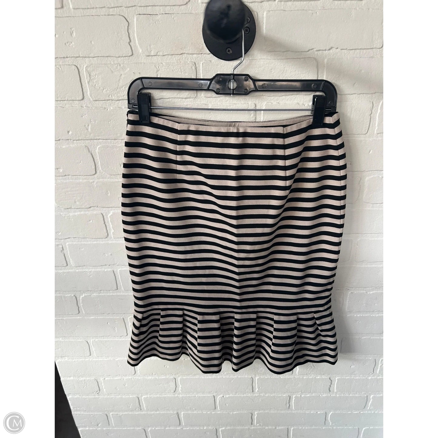 Skirt Midi By White House Black Market In Black & Tan, Size: 4