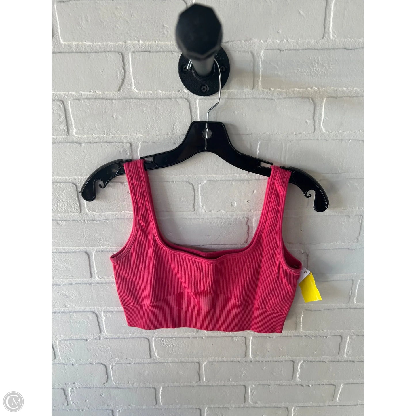 Athletic Bra By Clothes Mentor In Pink, Size: L