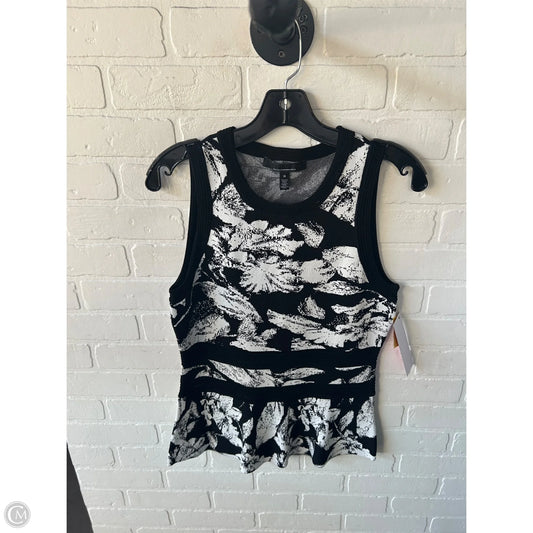 Vest Sweater By White House Black Market In Black & White, Size: M