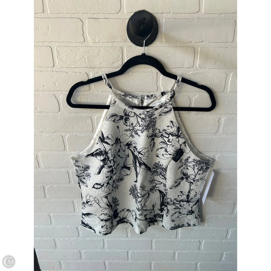 Top Sleeveless By White House Black Market In Black & White, Size: L