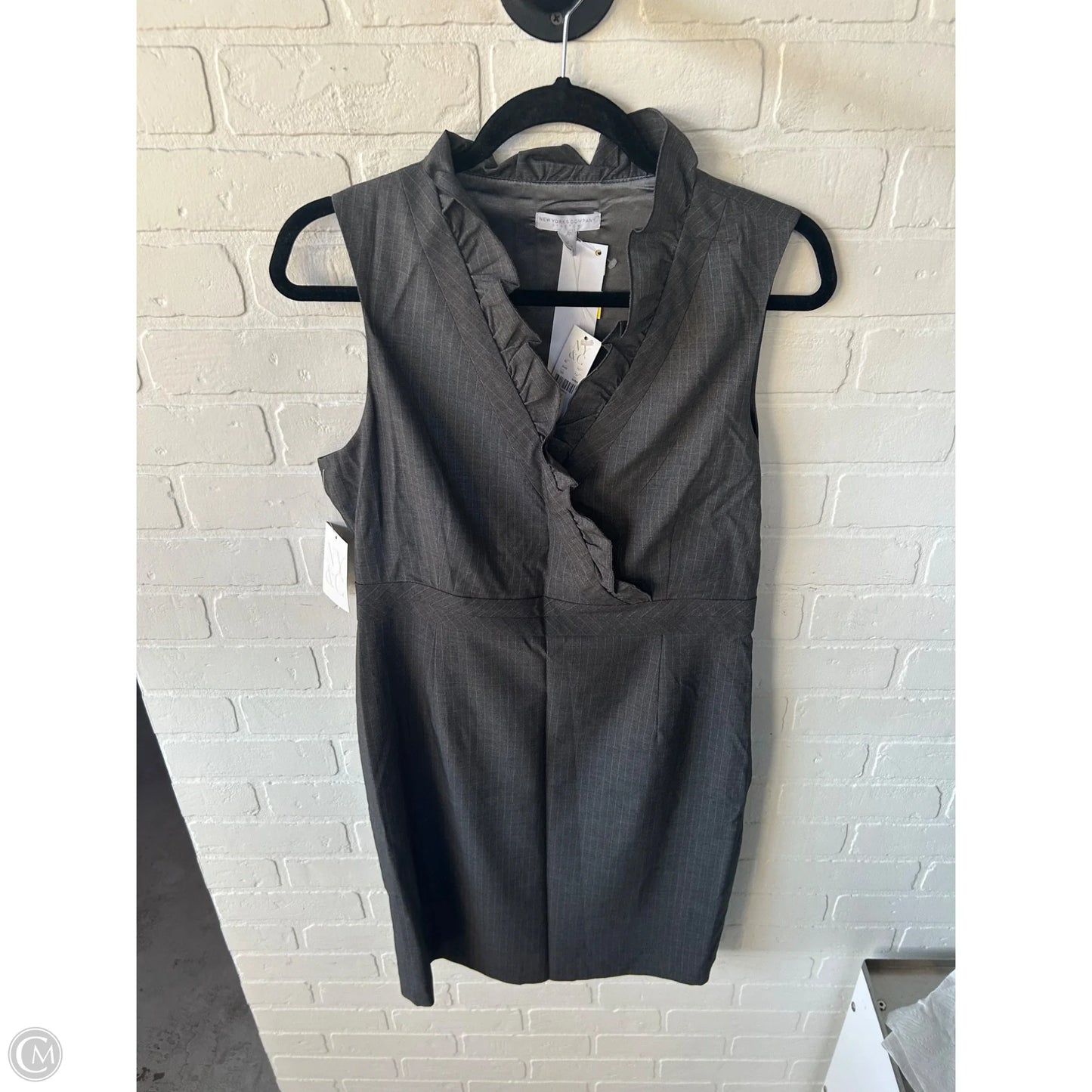Dress Work By New York And Co In Grey, Size: L