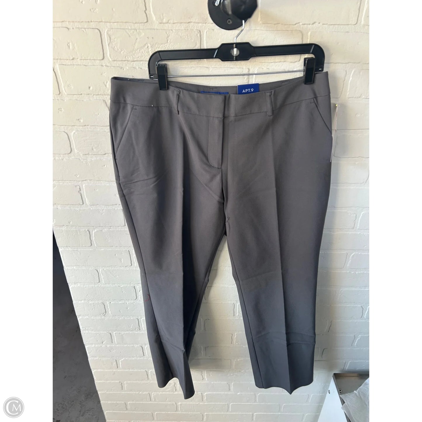 Pants Dress By Apt 9 In Grey, Size: 14p