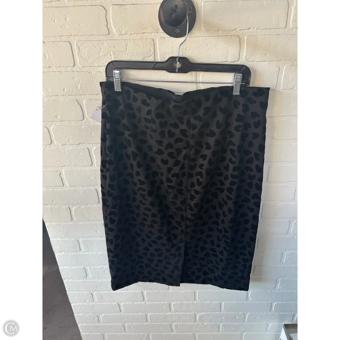 Skirt Midi By Ann Taylor In Black, Size: 12l