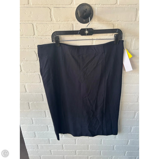 Skirt Midi By Ann Taylor In Blue, Size: 14