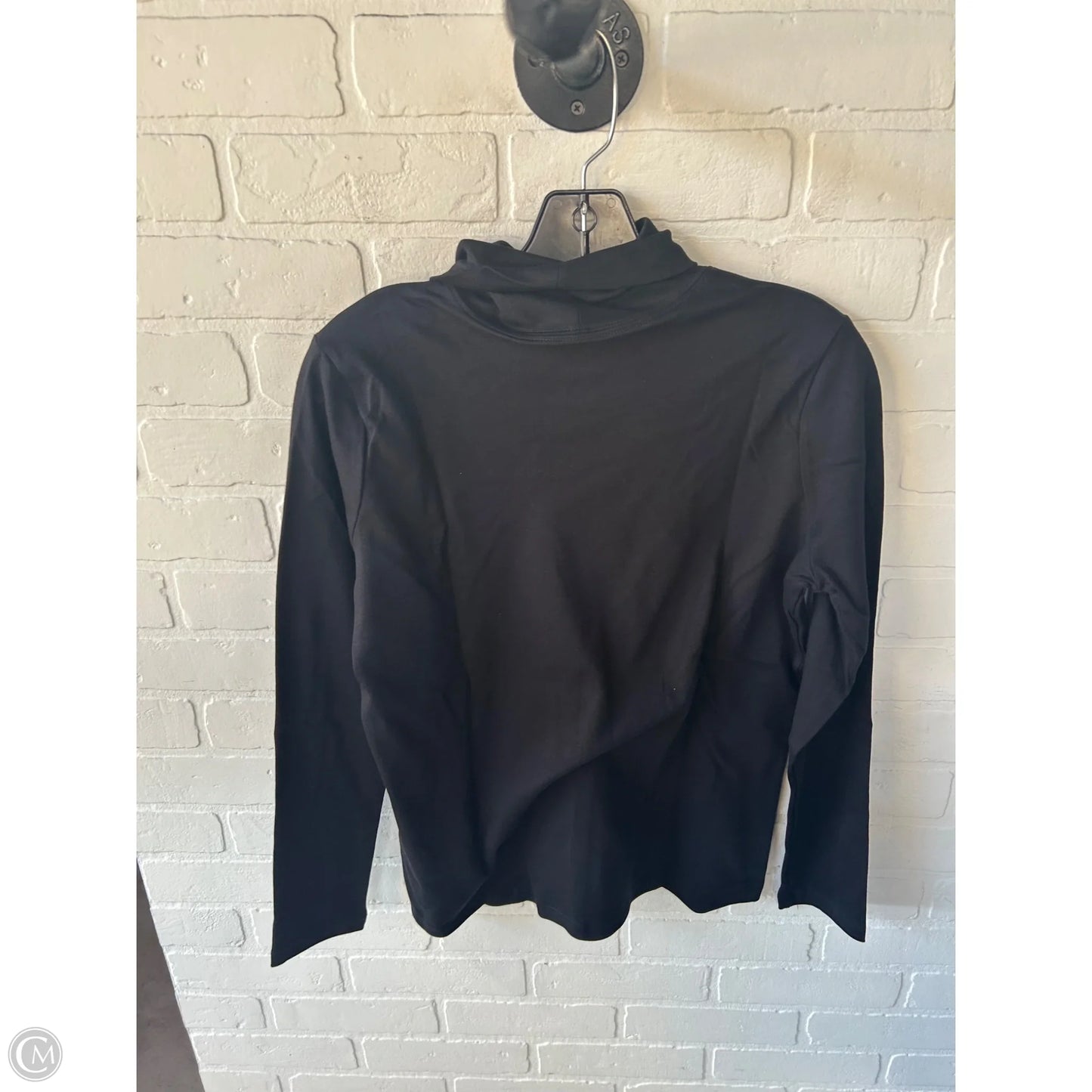 Top Long Sleeve Basic By L.l. Bean In Black, Size: M