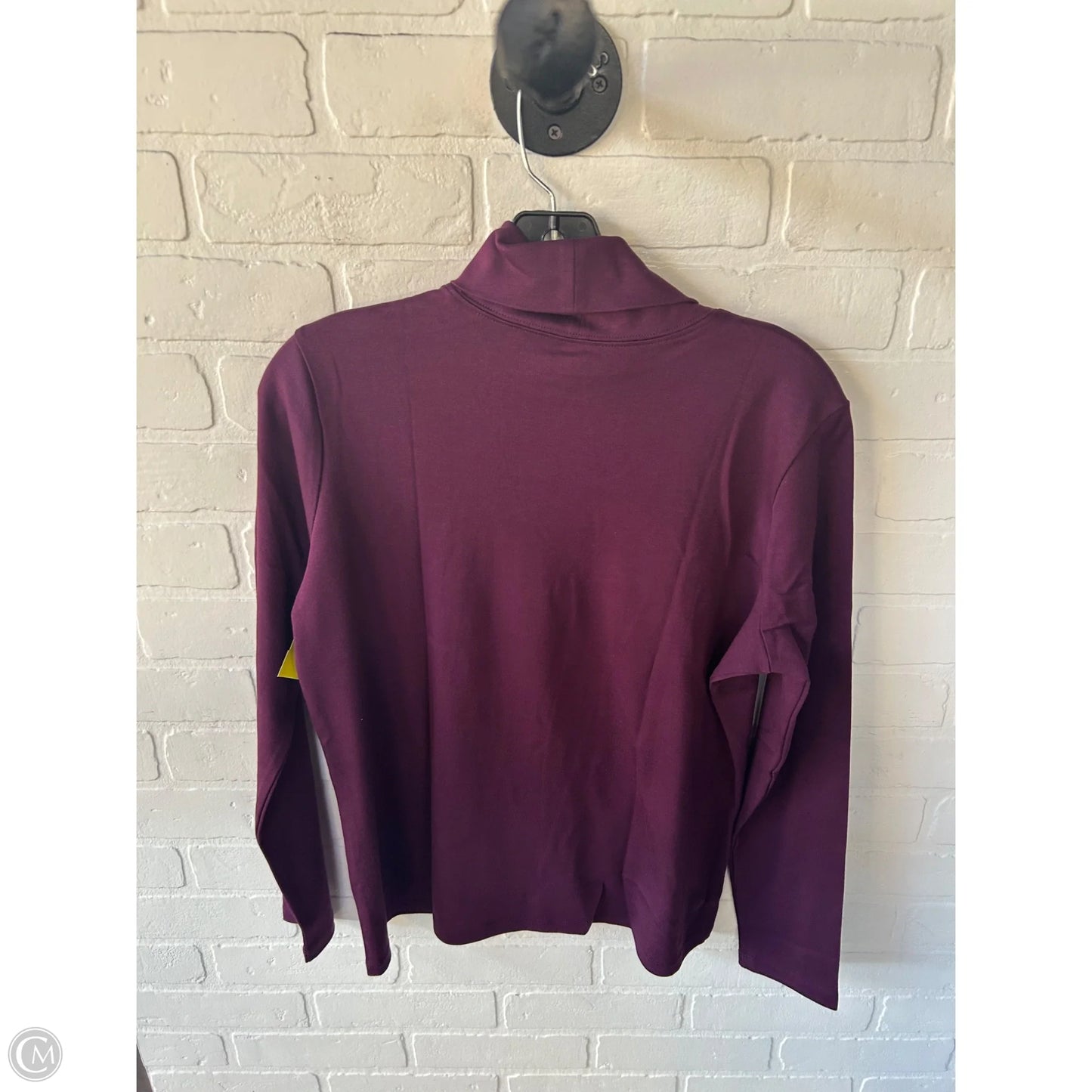 Top Long Sleeve Basic By L.l. Bean In Purple, Size: M