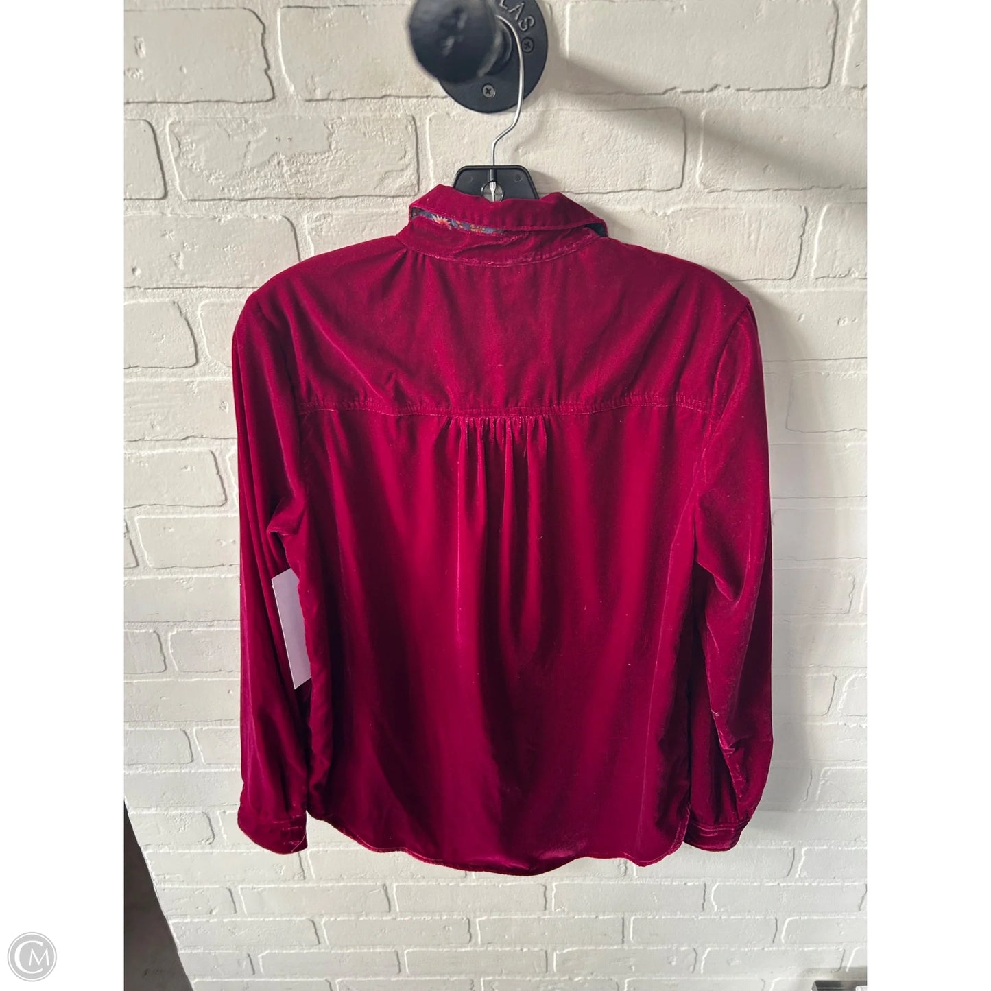 Top Long Sleeve By Natural Life In Pink, Size: S