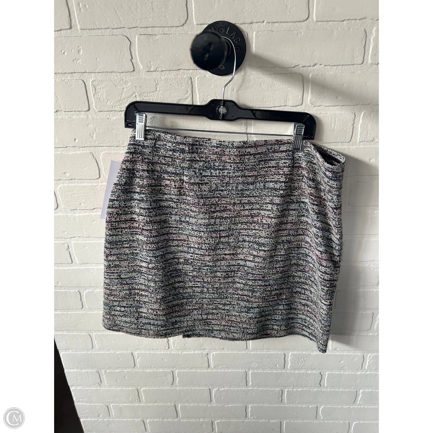 Skirt Mini & Short By Loft In Black & White, Size: 12