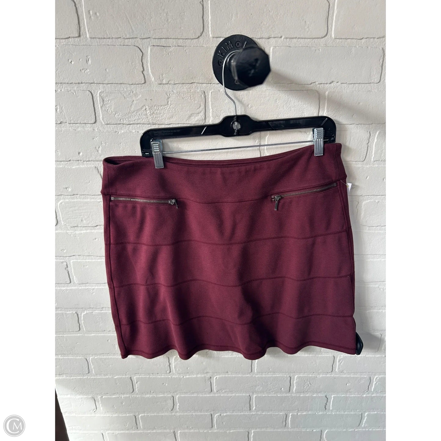 Athletic Skirt By Athleta In Red, Size: 12