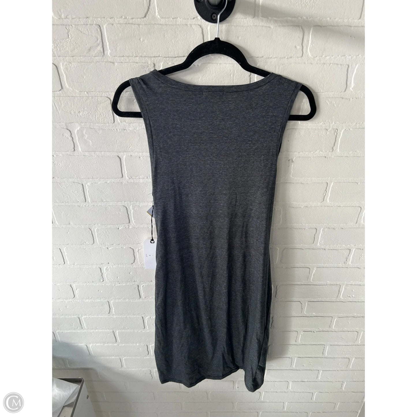Dress Casual Midi By Leith In Grey, Size: L