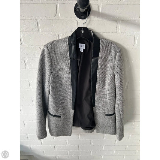 Blazer By Peyton Jensen In Black & Grey, Size: M