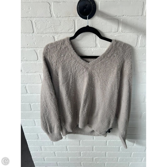 Sweater By Express In Tan, Size: M
