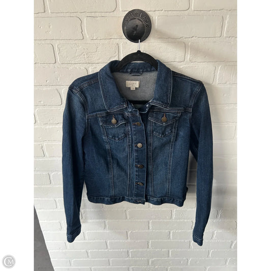 Jacket Denim By Loft In Blue Denim, Size: S