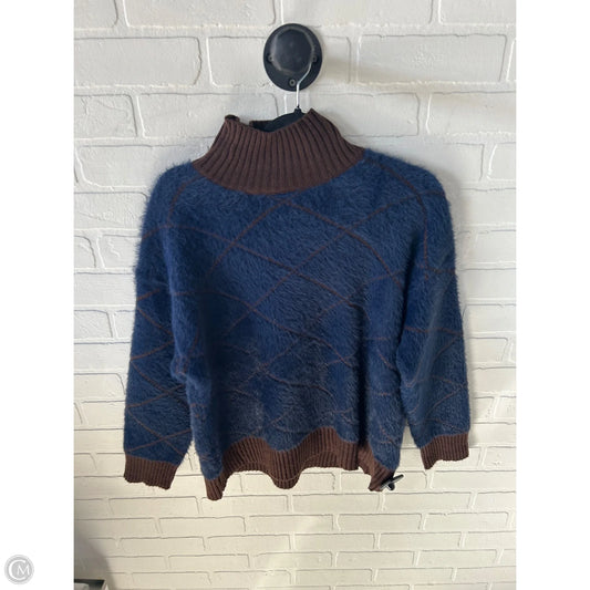Sweater By &merci In Blue & Brown, Size: M
