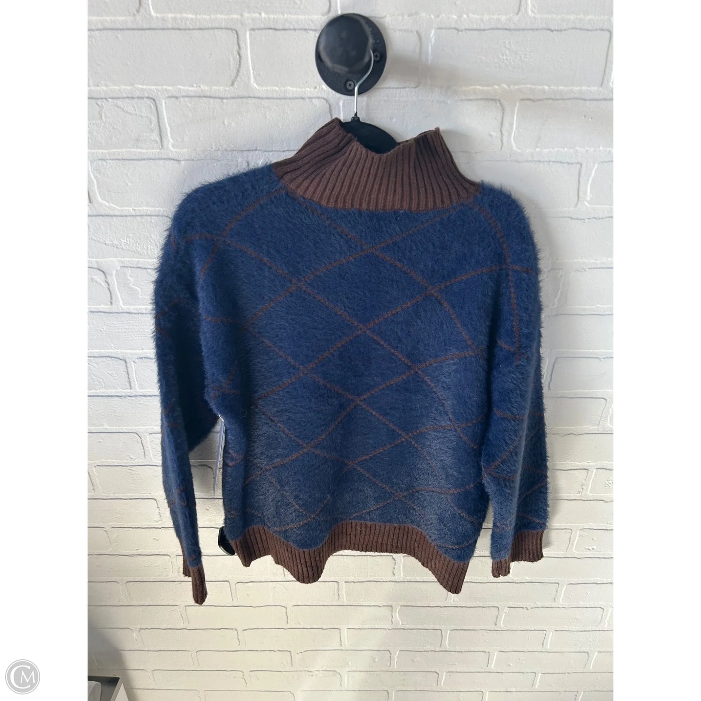 Sweater By &merci In Blue & Brown, Size: M