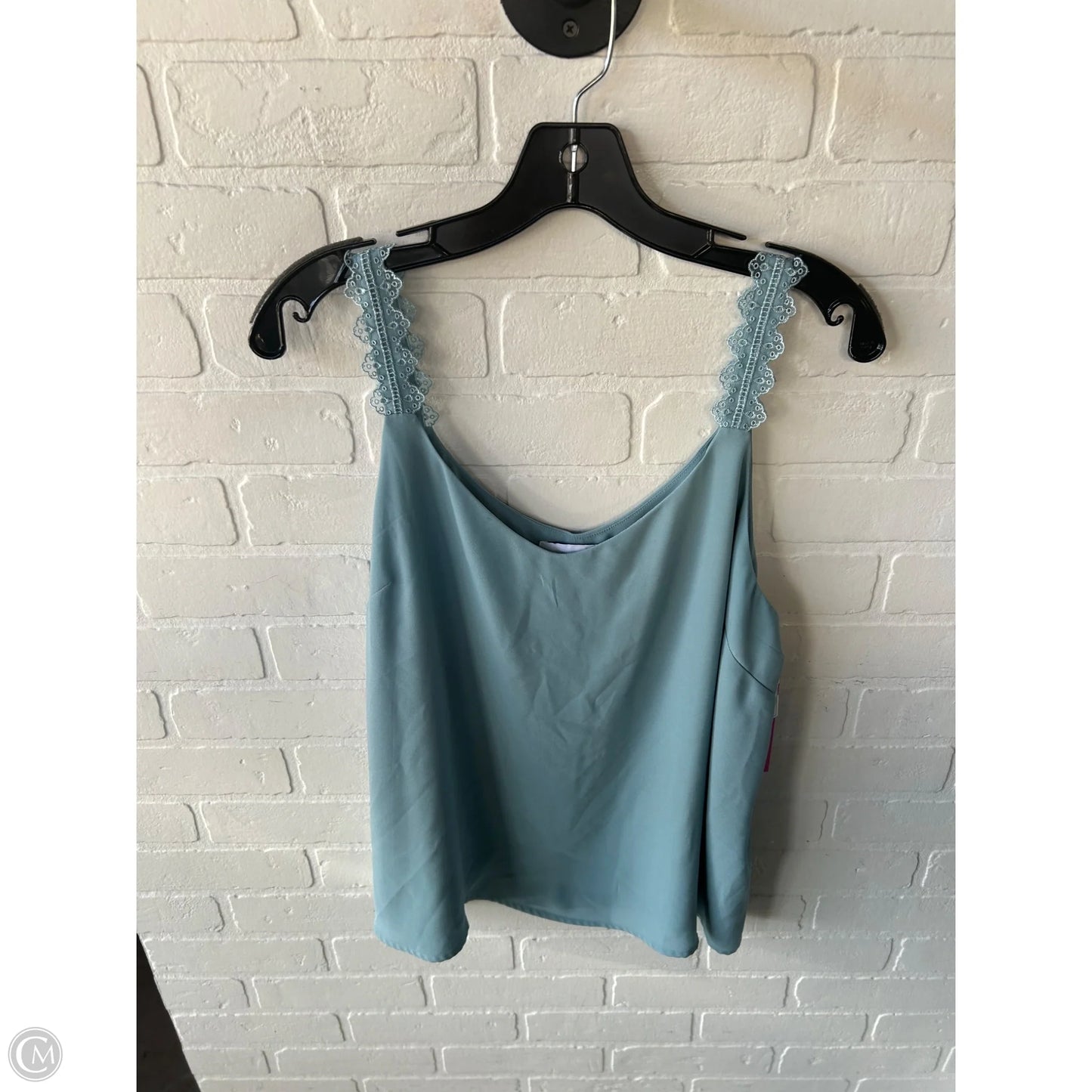 Top Sleeveless By Cmc In Blue, Size: L