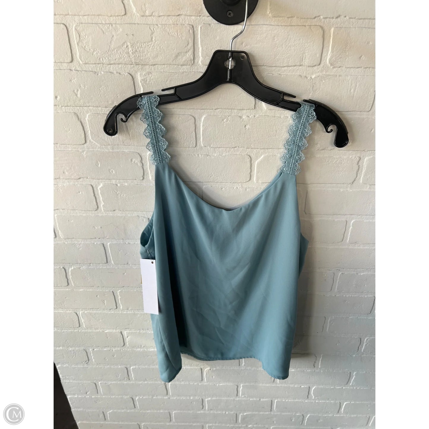 Top Sleeveless By Cmc In Blue, Size: L