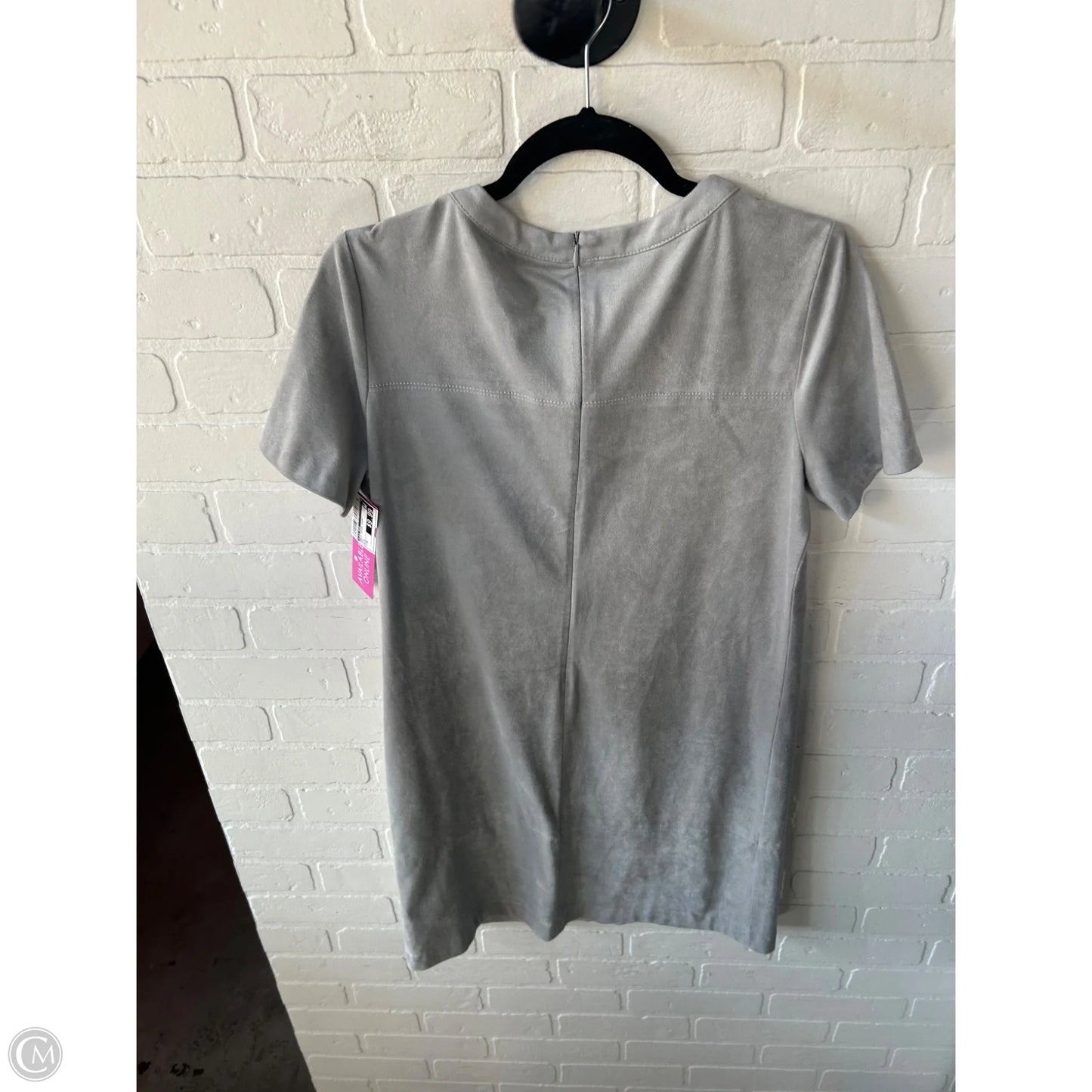 Dress Casual Short By Lila Rose In Grey, Size: M