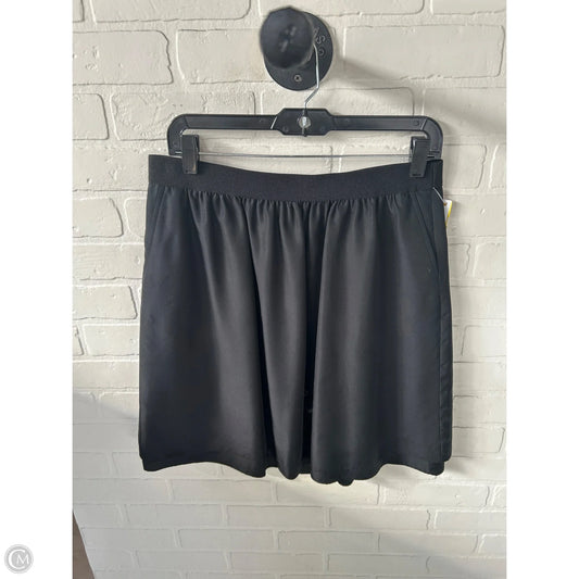 Skirt Mini & Short By Ann Taylor In Black, Size: 10
