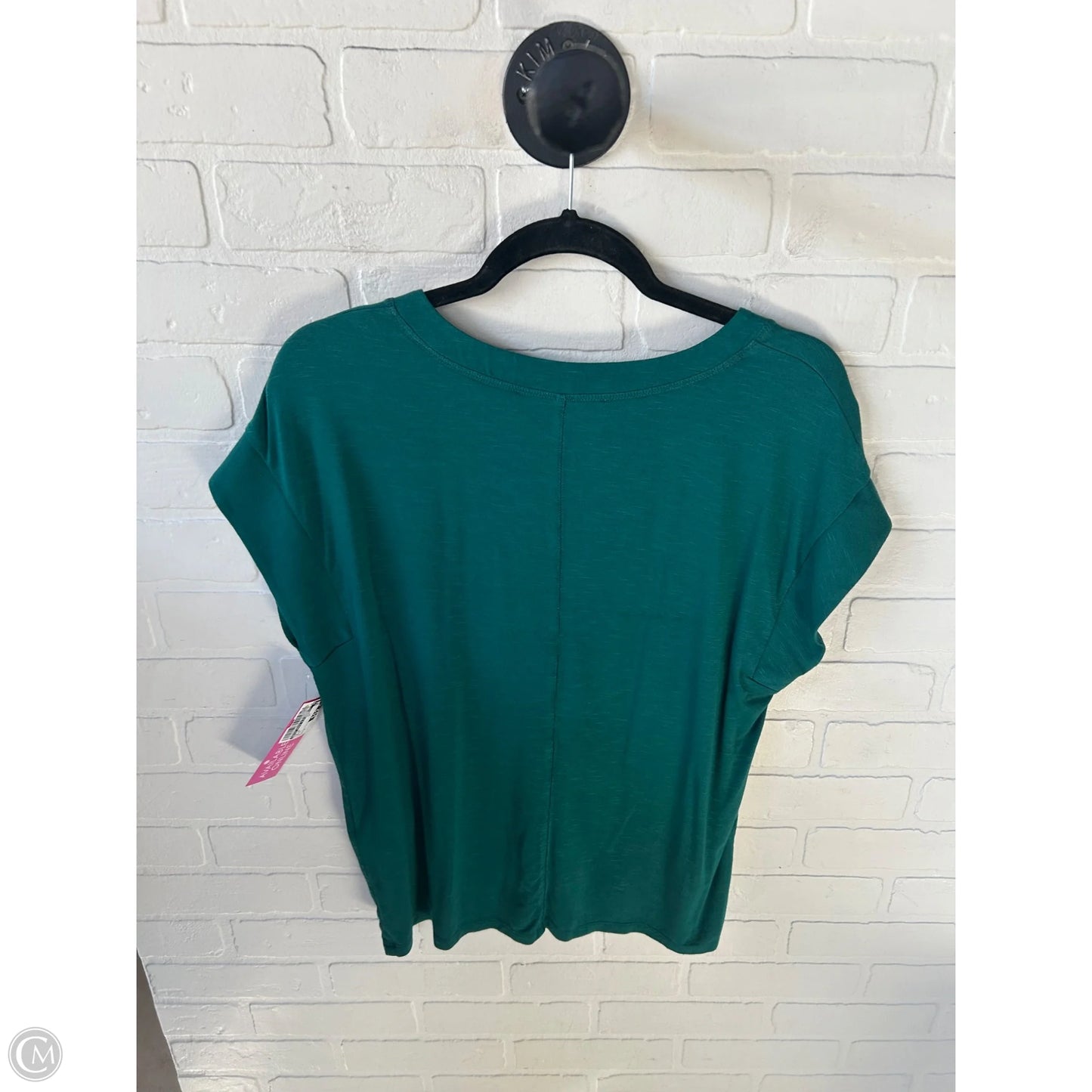 Top Short Sleeve By White House Black Market In Green, Size: M