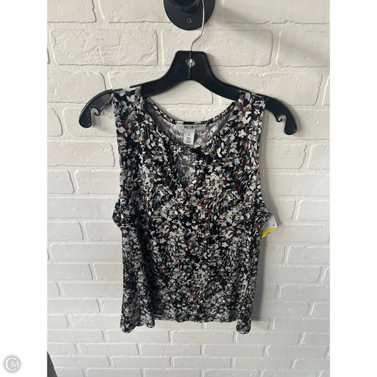 Top Sleeveless By White House Black Market In Black & Green, Size: M