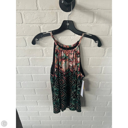 Top Sleeveless By White House Black Market In Black & Green, Size: M