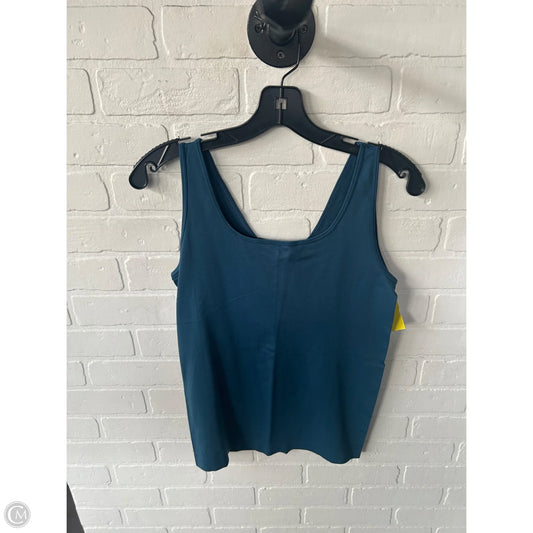 Top Sleeveless Basic By White House Black Market In Blue, Size: M