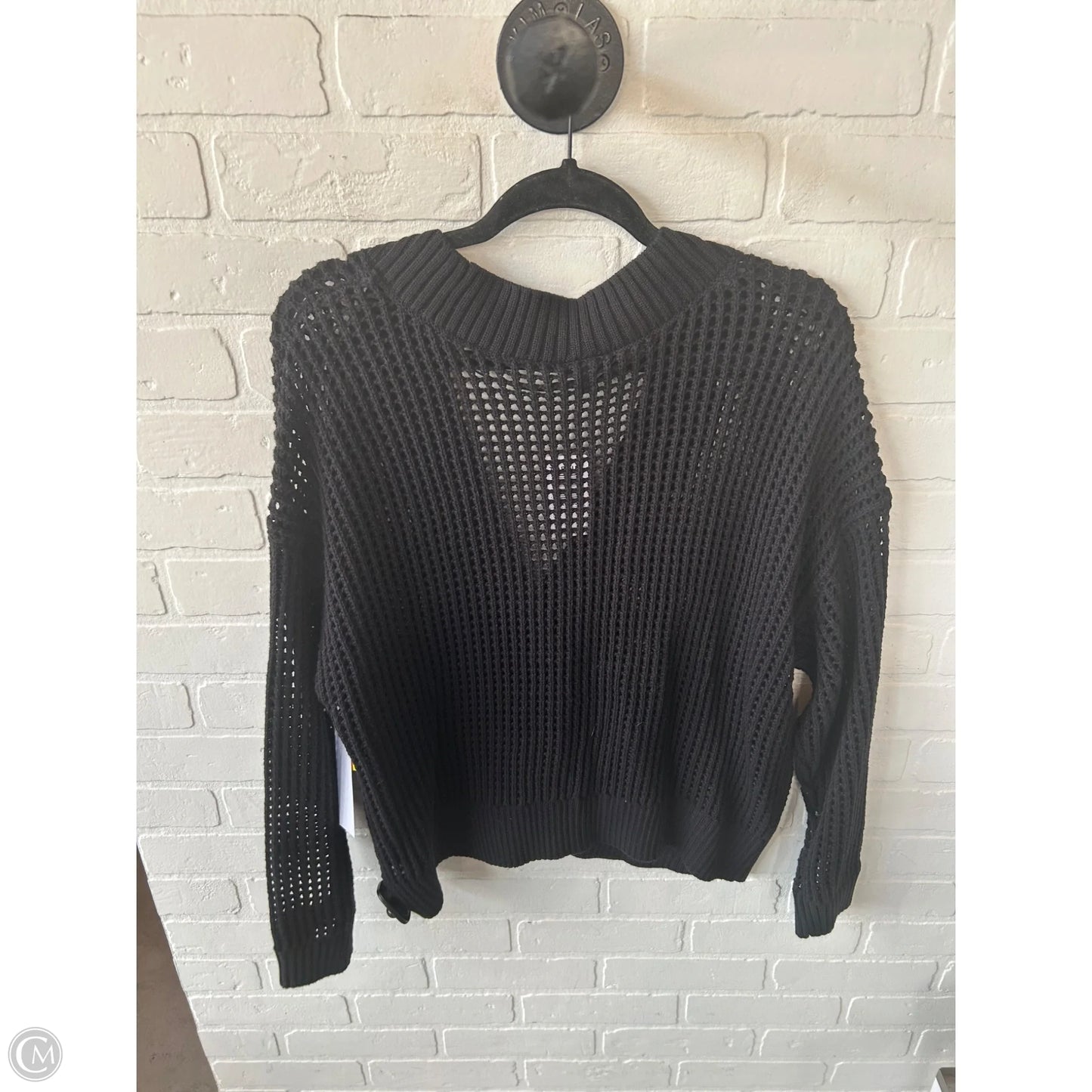 Sweater Cardigan By Torrid In Black, Size: L