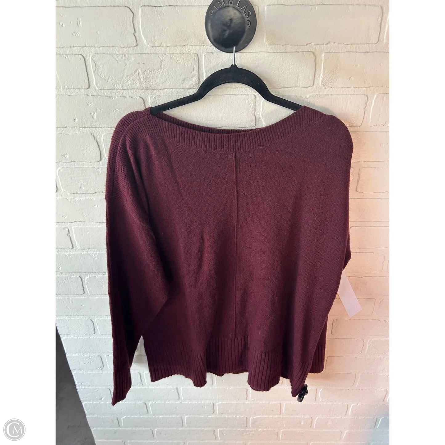 Sweater By Loft In Red, Size: L