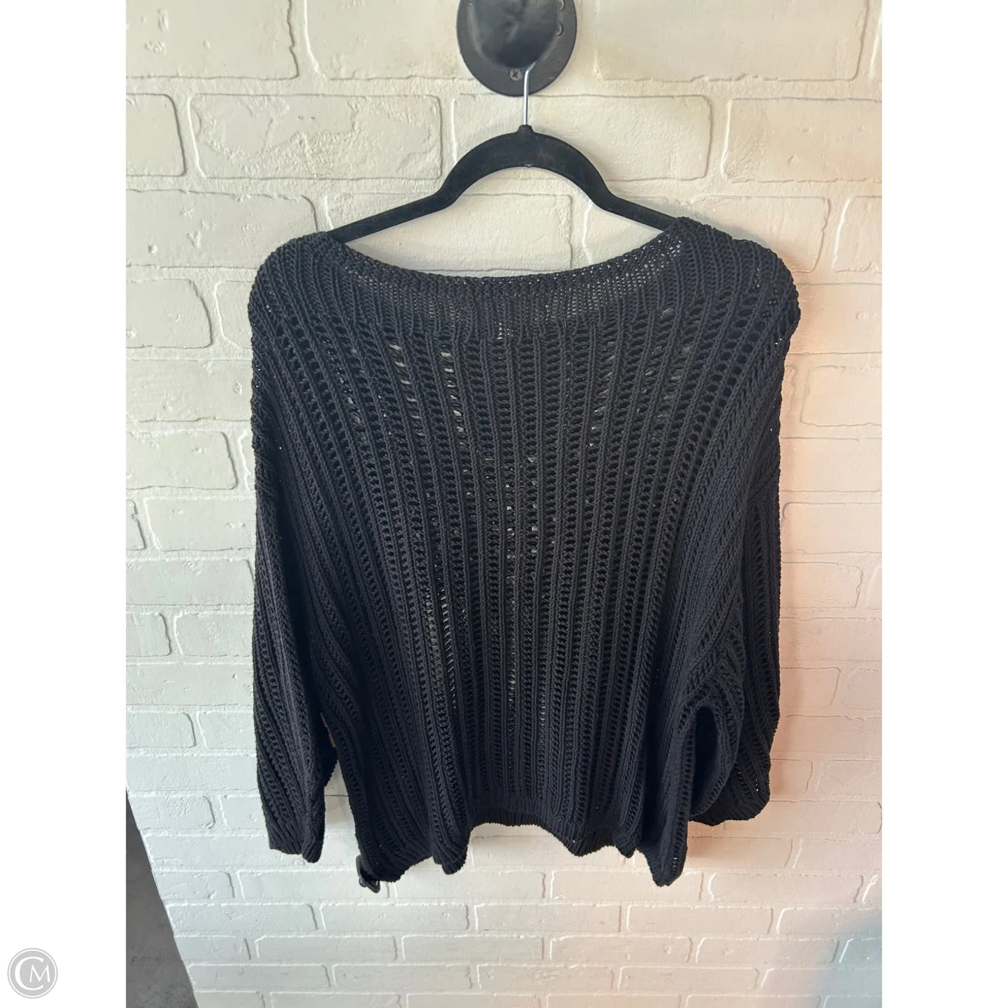 Sweater By Loft In Black, Size: Xl