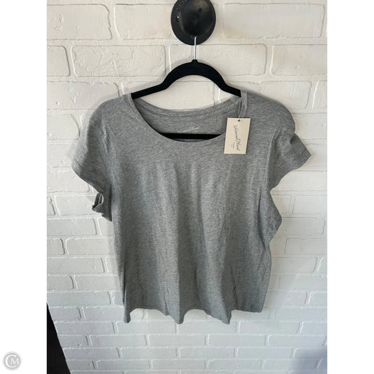Top Short Sleeve Basic By Universal Thread In Grey, Size: Xxl