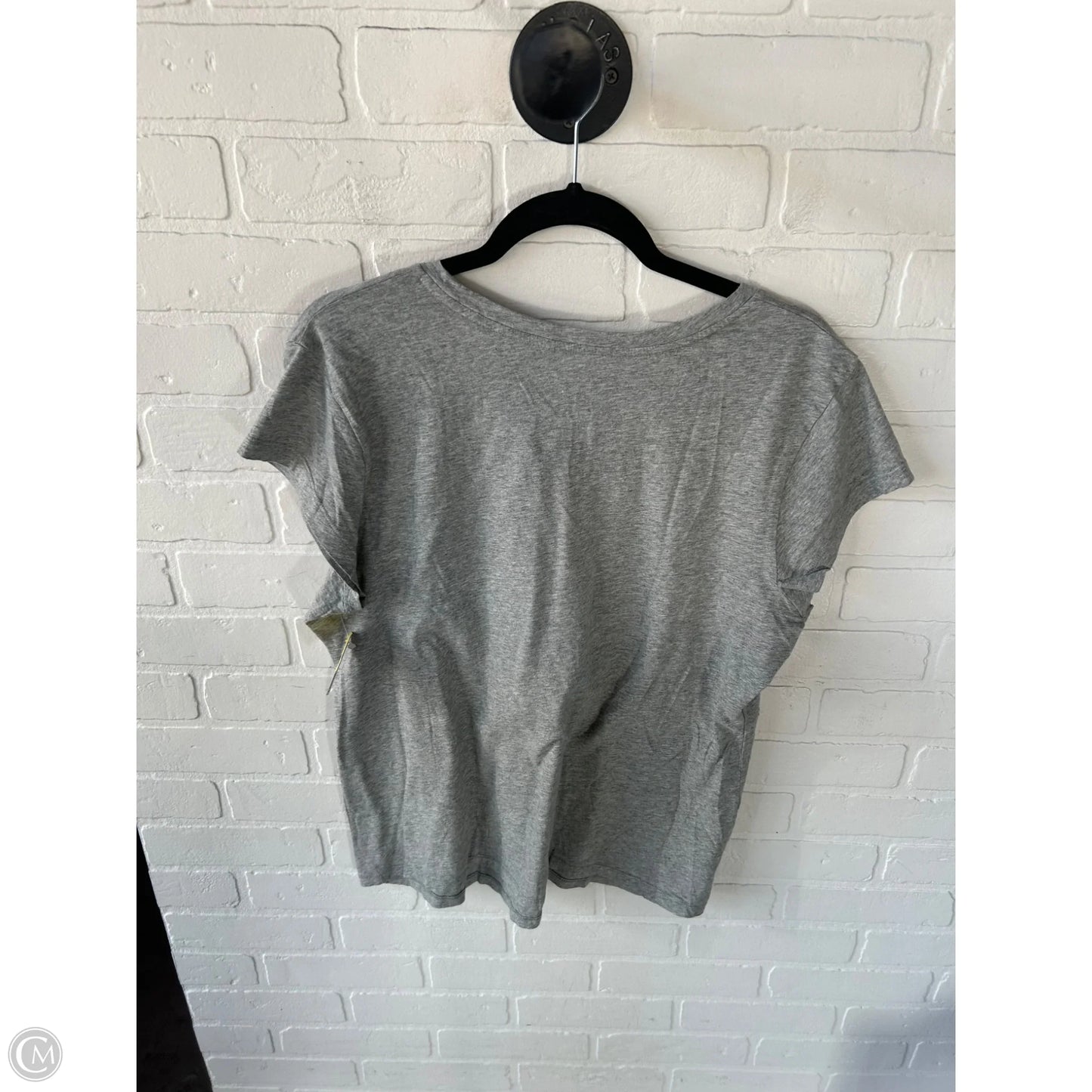 Top Short Sleeve Basic By Universal Thread In Grey, Size: Xxl