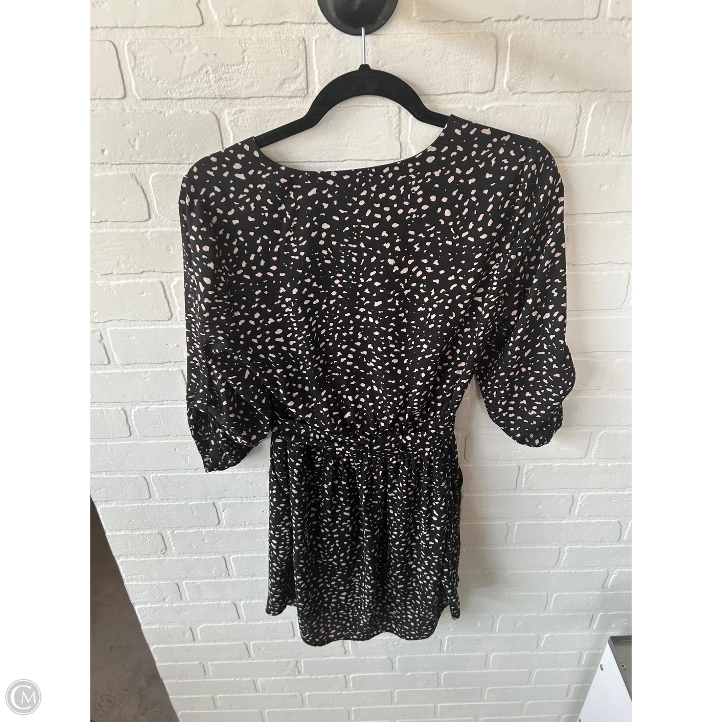 Dress Casual Short By Dr2 In Black & Tan, Size: S