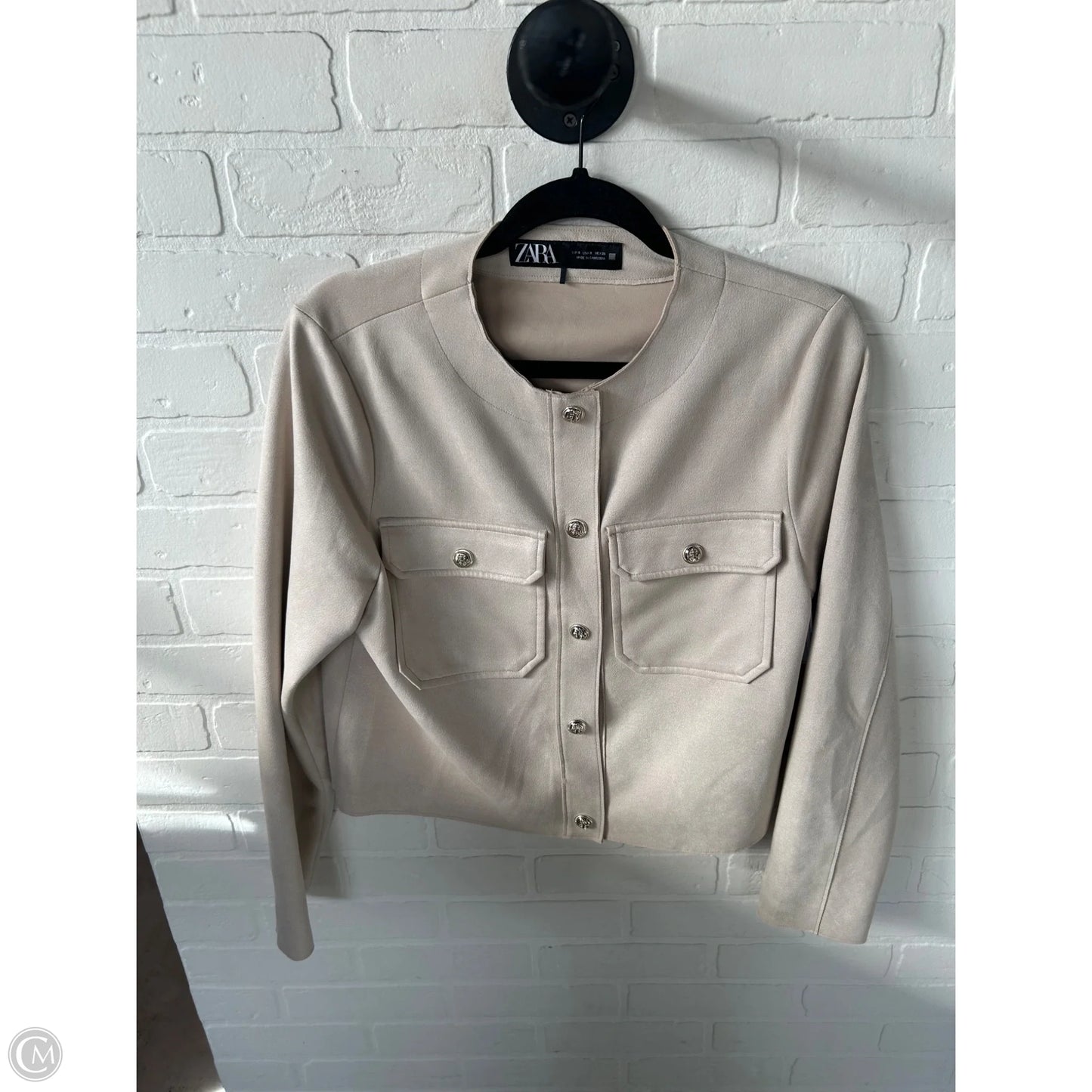 Jacket Other By Zara In Tan, Size: S