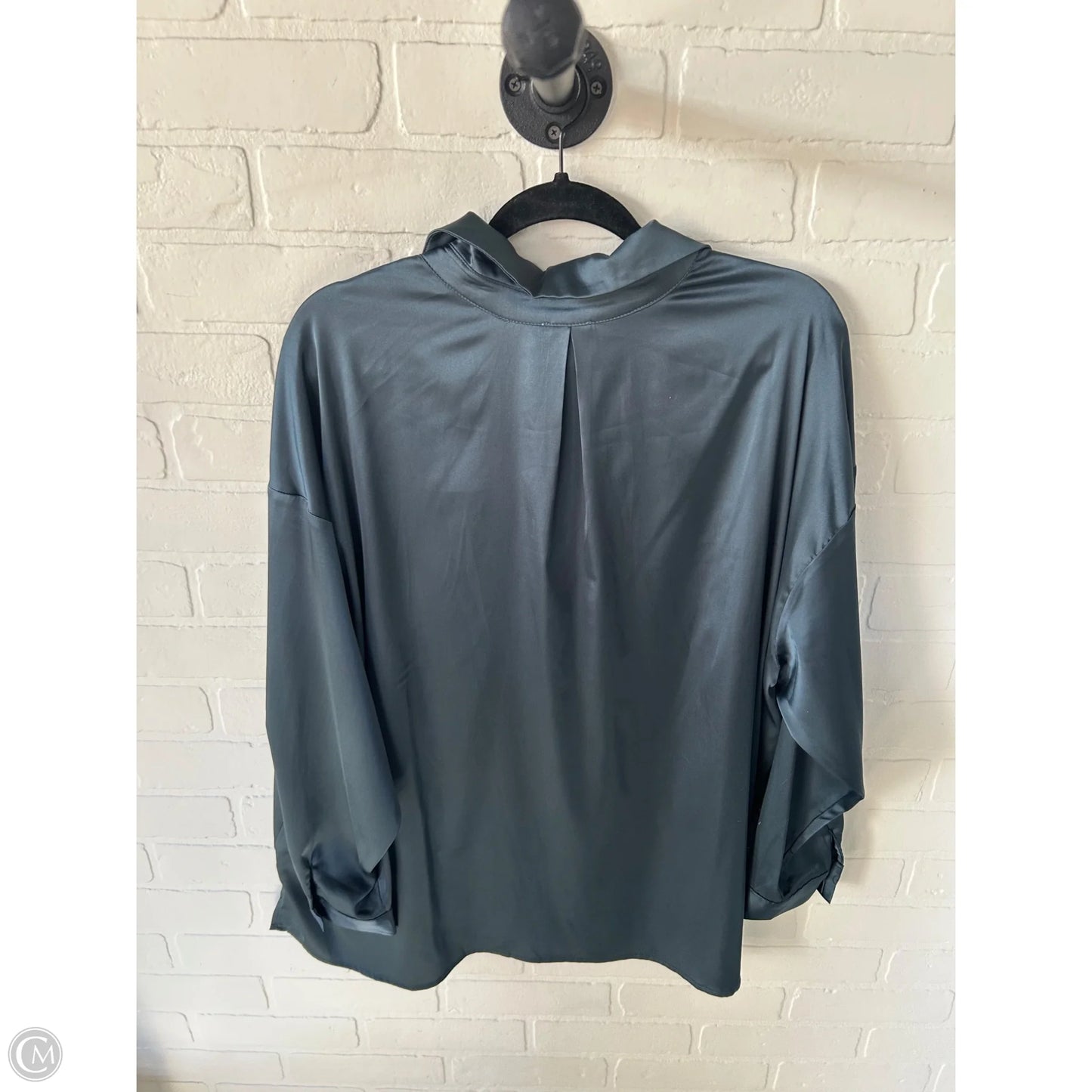 Top Long Sleeve By Arula In Blue, Size: Xl