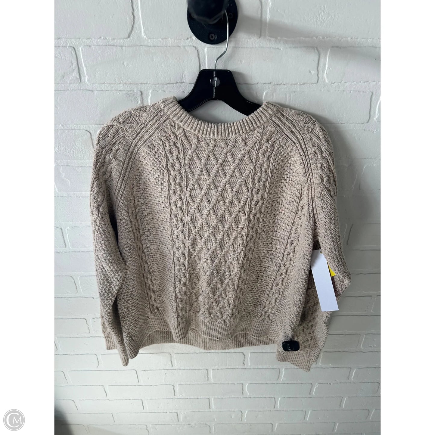 Sweater By J. Crew In Tan, Size: L