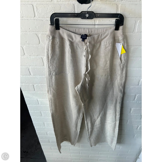 Pants Linen By Cmb In Tan, Size: 12